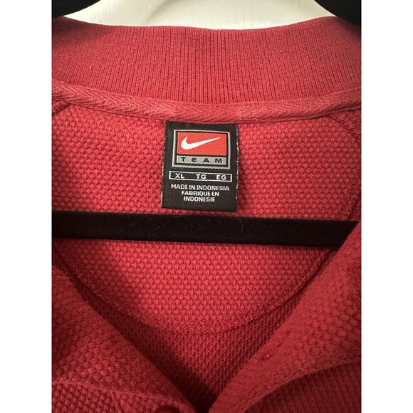 Nike USC Trojans Polo Shirt Mens XL Red Team Logo NCAA Embroidered Vintage VTG - Picture 2 of 9